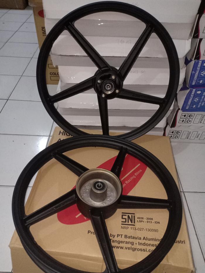 Promo Velg v.rossi untuk motor SATRIA LAMA 125,SHOGUN 110,SUZUKI TONARDO Termurah