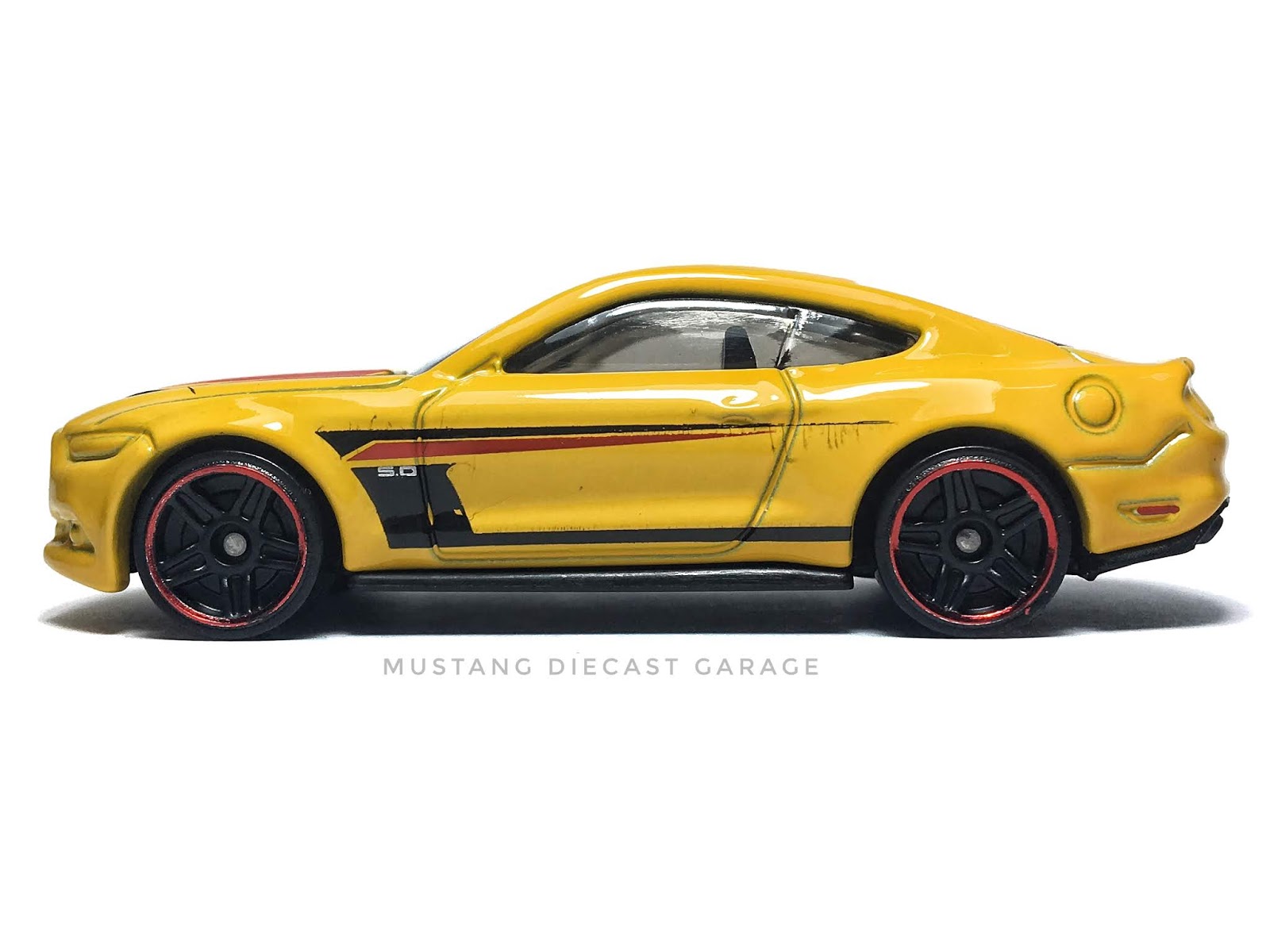 BISA COD ) HOT WHEELS HOTWHEELS 2015 FORD MUSTANG GT KUNING MUSCLE