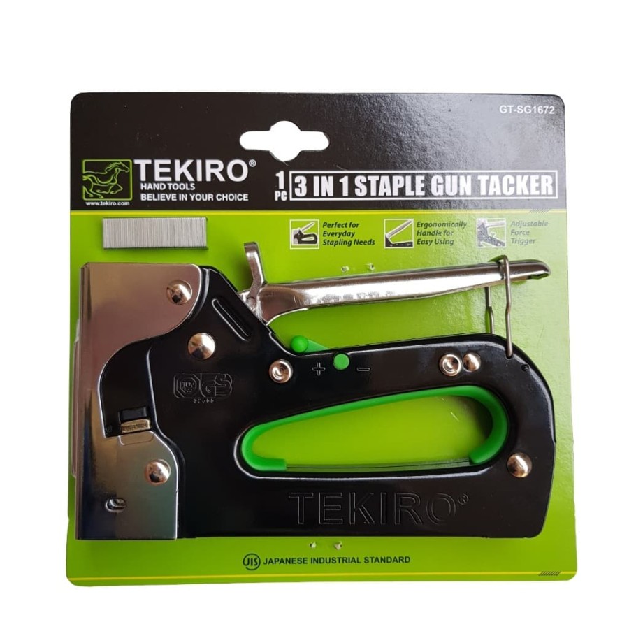 Tekiro staple gun tacker 3in1 614mm staples tembak gun taker stapler