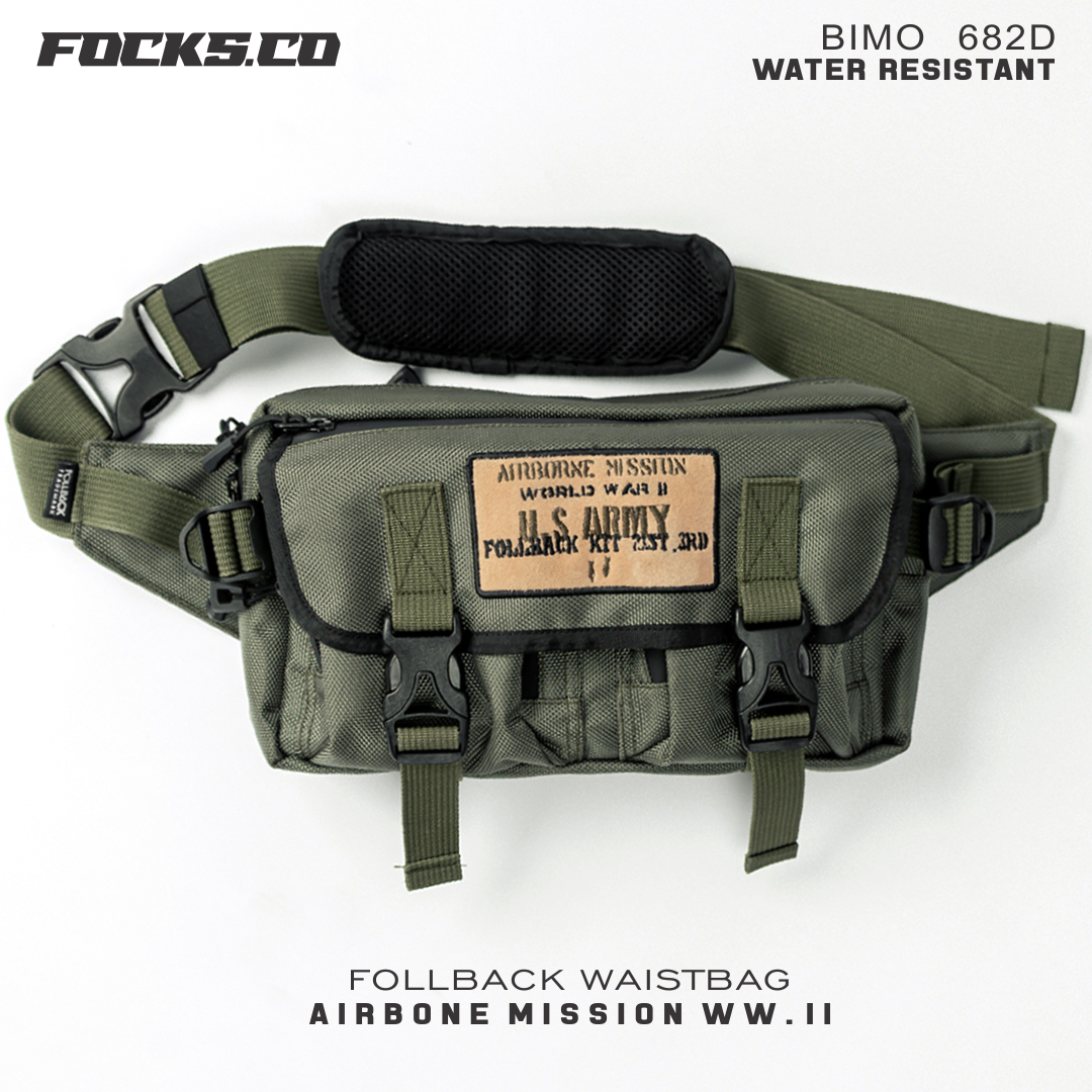 FOLLBACK Waist Bag Army Military 