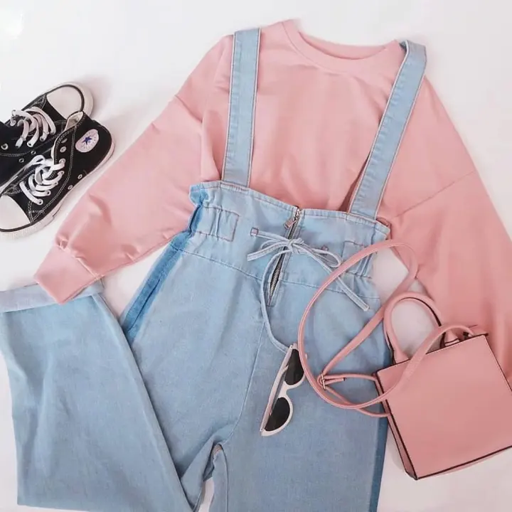 lazada baju jumpsuit