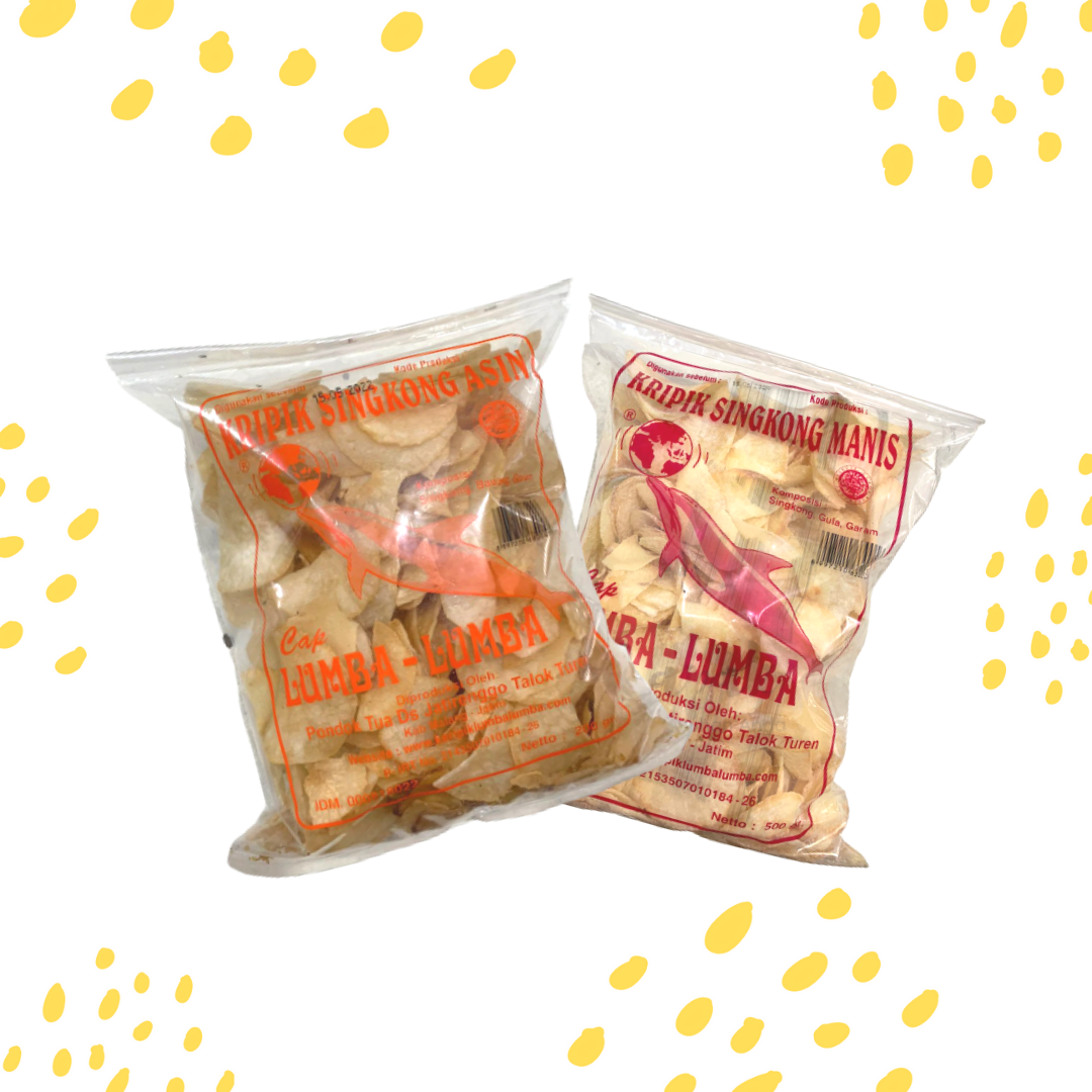 Keripik Singkong Lumba Lumba Asin And Manis 200 Gram Lazada Indonesia