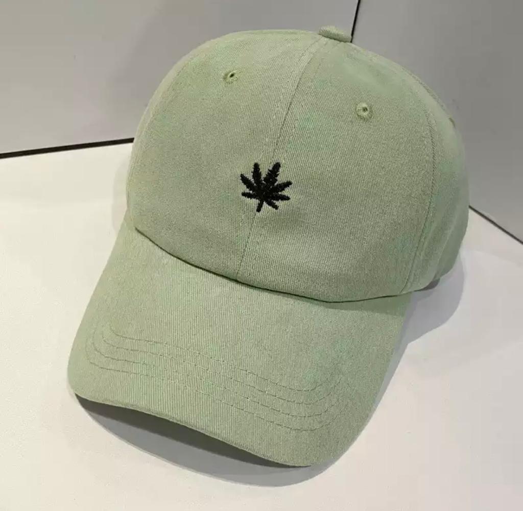 Topi Cap Daun Ganja/ topi baseball pria/wanita Rasta topi keren