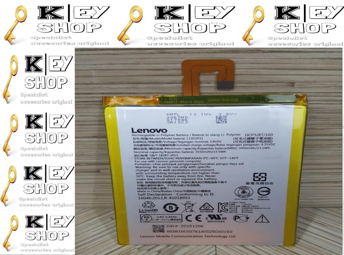 Baterai Lenovo S860 Bl226 Original Batre Battery Lazada Indonesia