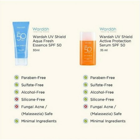 wardah uv shield active protection serum ingredients