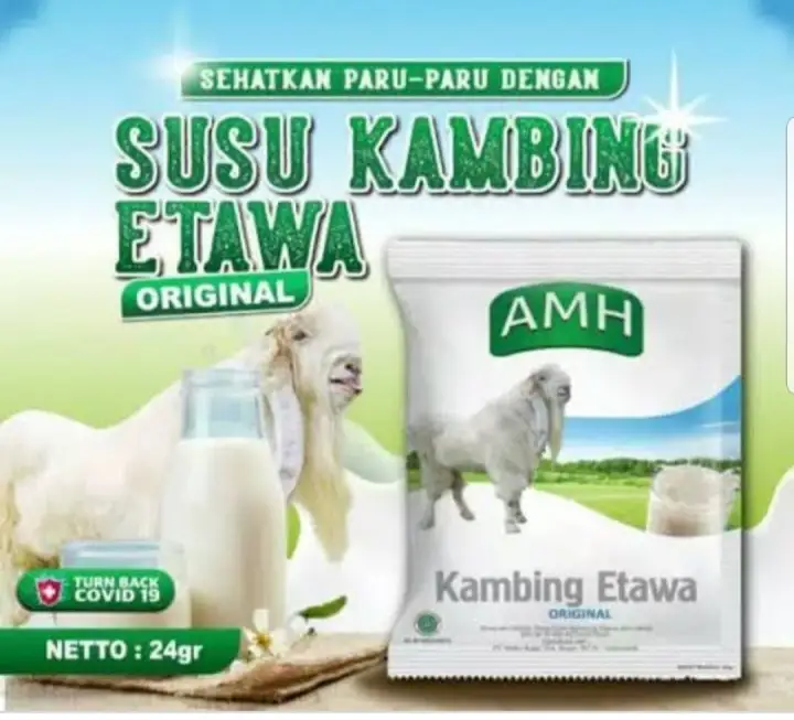 Best Seller Susu Kambing Etawa Amh Full Cream 250gr Lazada Indonesia