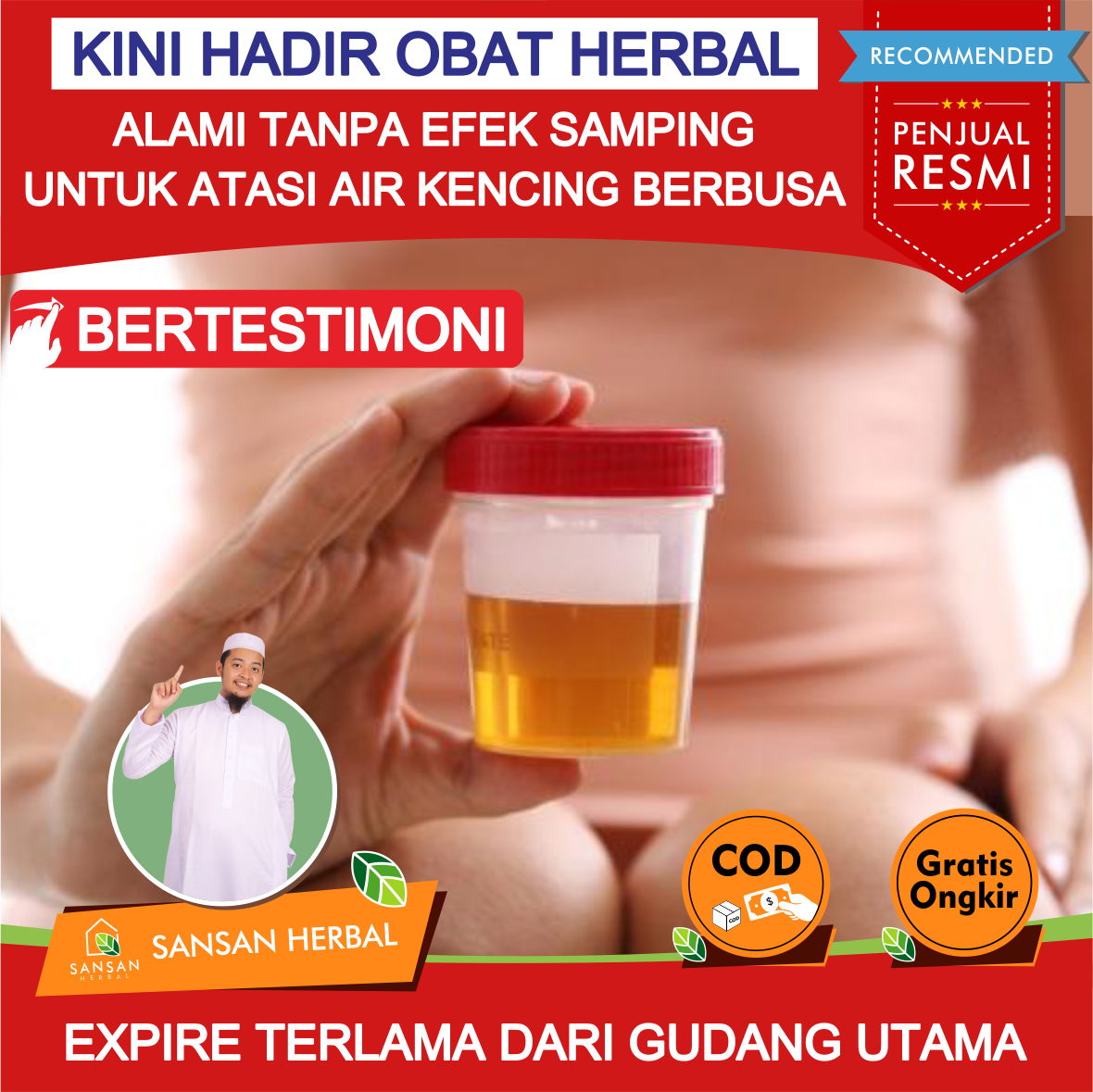 Jual Obat Herbal Kencing Berbusa Terbaik Lazada Co Id