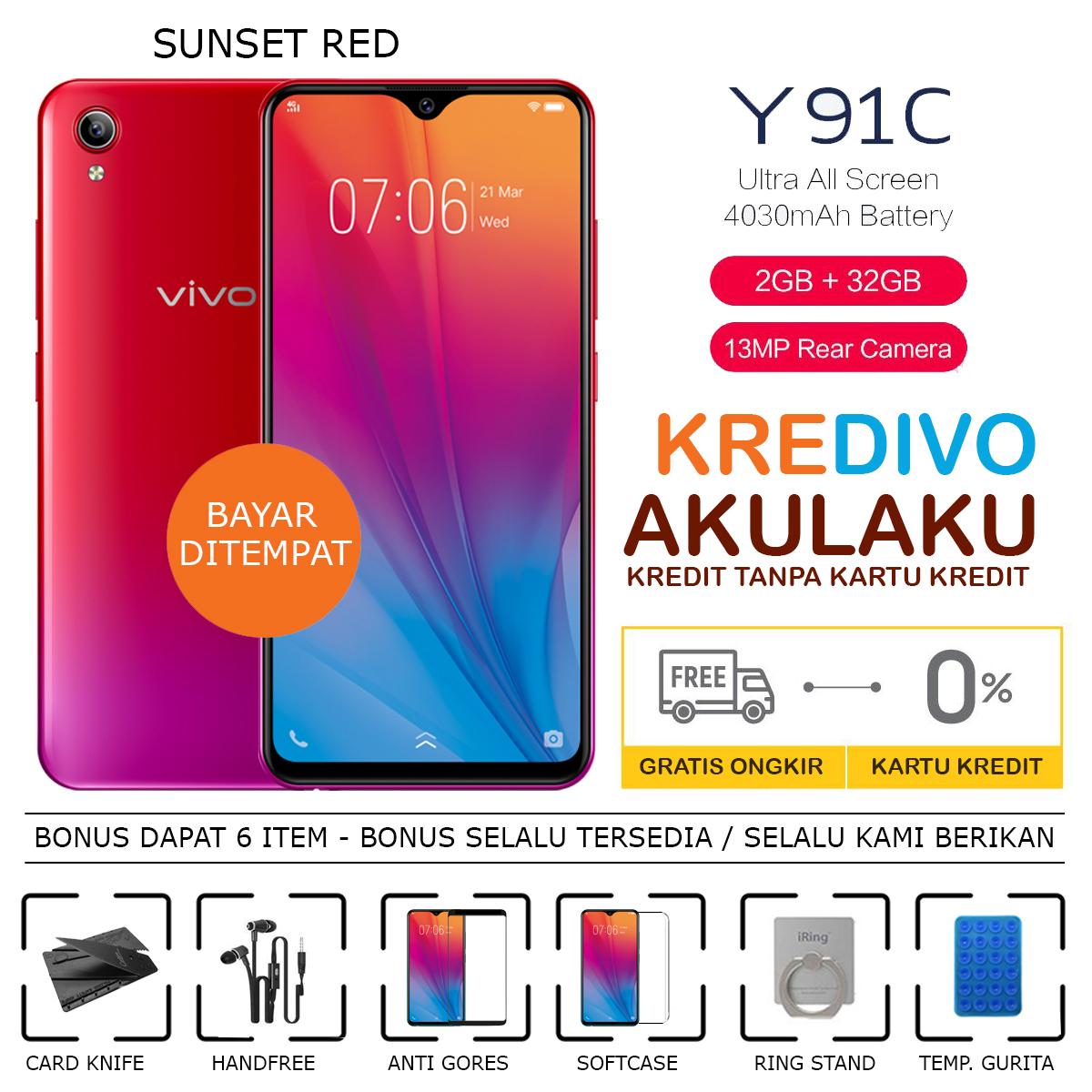 VIVO Y91C 2019 - 2GB/32GB - GARANSI RESMI - COD - CICILAN TANPA KARTU KREDIT + BONUS