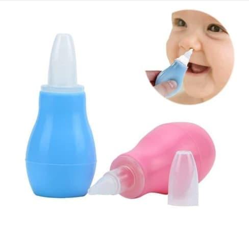 Alat Penyedot Ingus Bayi Alat Pembersih Hidung Bayi Anak Sedotan Ingus Bayi Anak Sedot Cairan Ingus Bayi Baby Nose Cleaner Nasal Aspirator - Random Color