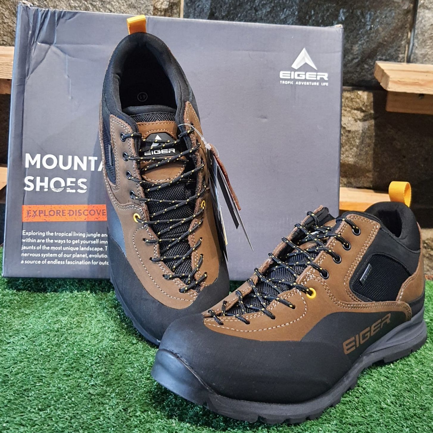 SEPATU GUNUNG ANACONDA EIGER SEPATU HIKING EIGER SEPATU OUTDOOR