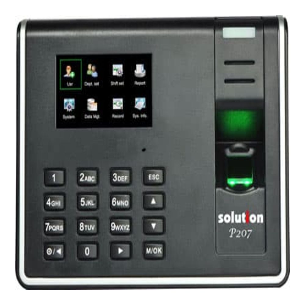 Solution P207 / Mesin Absensi sidik jari | Lazada Indonesia