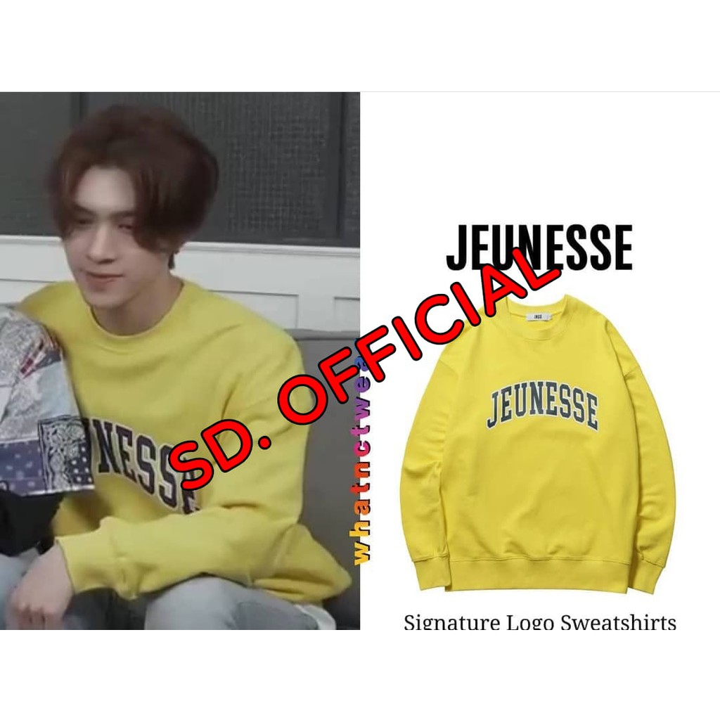 Sweater Basic NCT jeunesse Sweater Bahan Katun Sweater Ukuran L