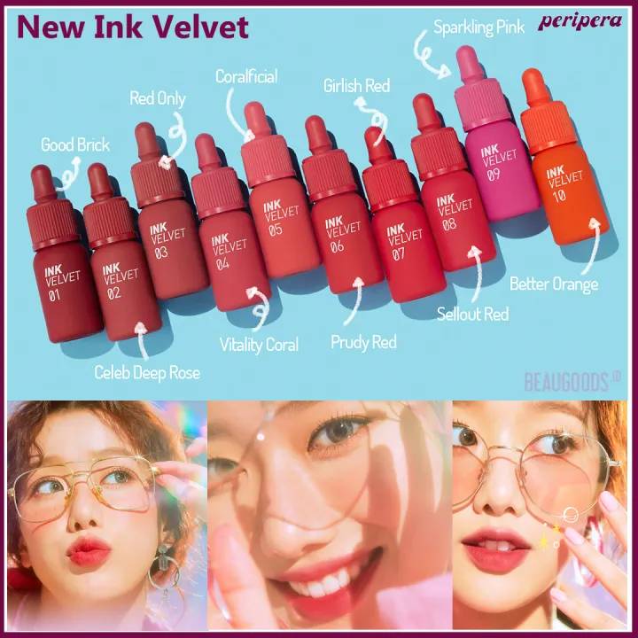Peripera Ink The Velvet 19 New Original Lazada Indonesia