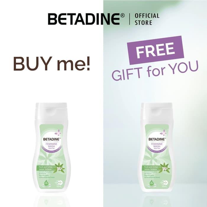 BETADINE™ FW Liquid Fresh and Active Lemon Verbena 50 mL Free GIFT