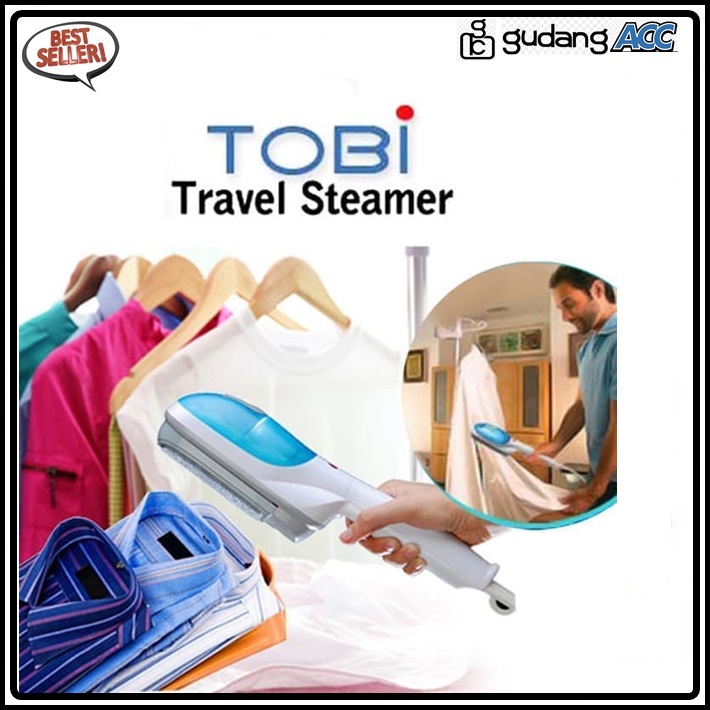 Setrika Uap Steamer Tobi Laundry Travel Iron baju celana setrika tobi ...