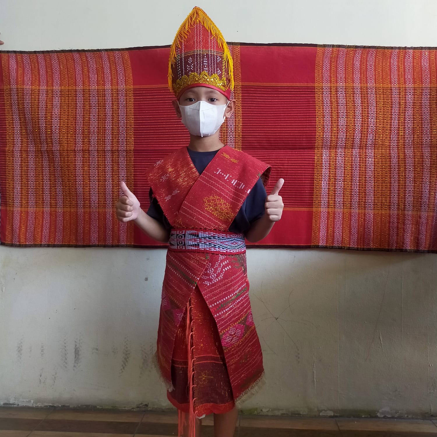 Baju adat batak anak cowok / baju daerah / baju etnik / pakaian adat