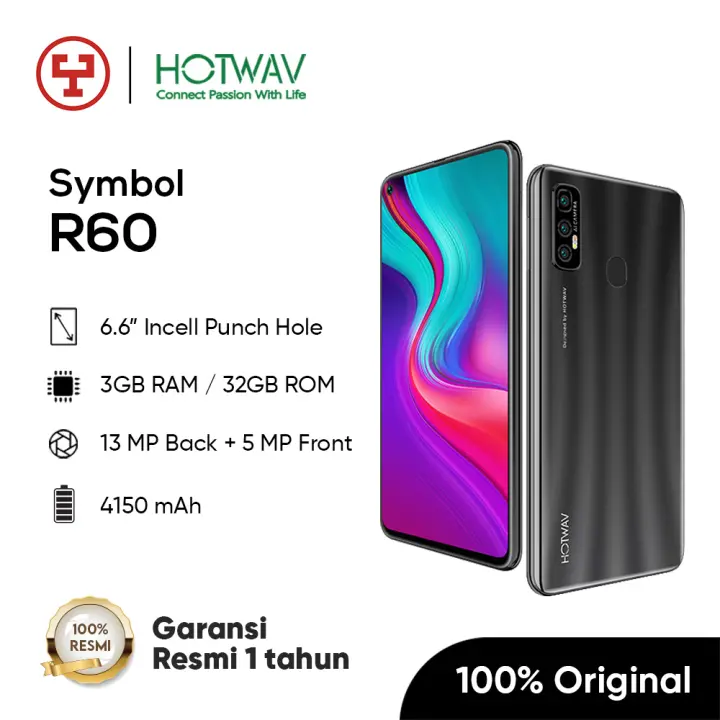 Hotwav Symbol R60 3 32gb Layar 6 6 Inci Baterai 4150mah Garansi Resmi Lazada Indonesia