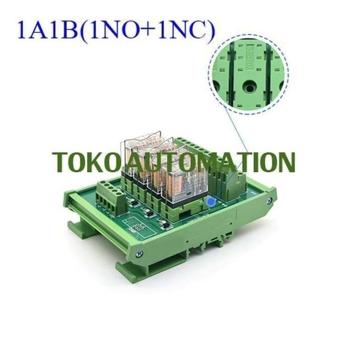 Cod 121004 Module 4 channel PLC control panel relay module 16A 12V DC PNP PA31 bisa cod ...