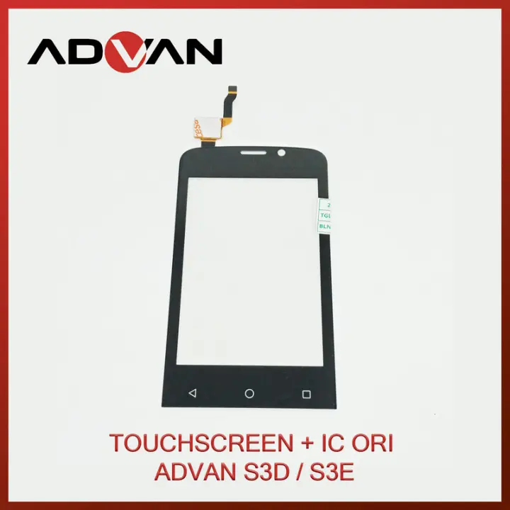 Touchscreen Ts Ori Advan S3d S3e Black Lazada Indonesia