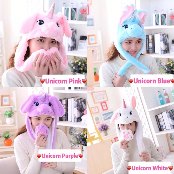 bunny hat led unicorn