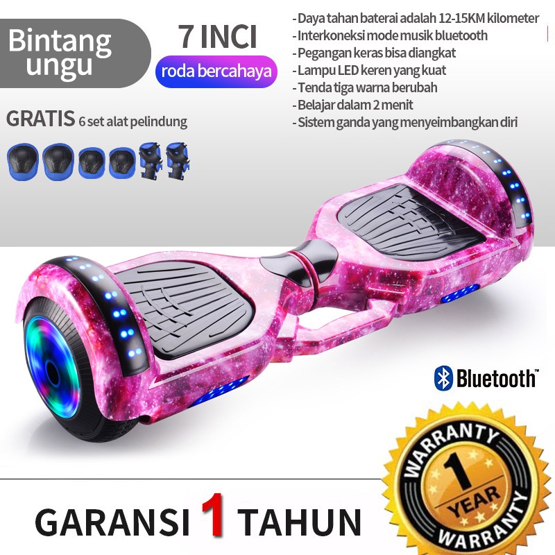 Terbaru Smart Balance Hover Board Hoverboard 7 Inch segway