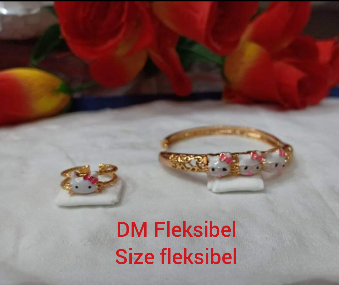 Xuping Gelang Tangan Anak Perempuan Hello kity