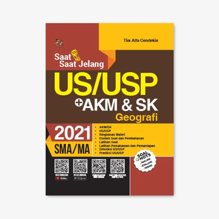 Buku Saat Saat Jelang Us Usp Akm Sk Geografi 2021 Untuk Sma Ma Lazada Indonesia