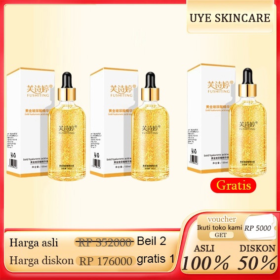 Serum Wajah 24K Facial Essence Moisturizing Penghilang Jerawat Dan ...