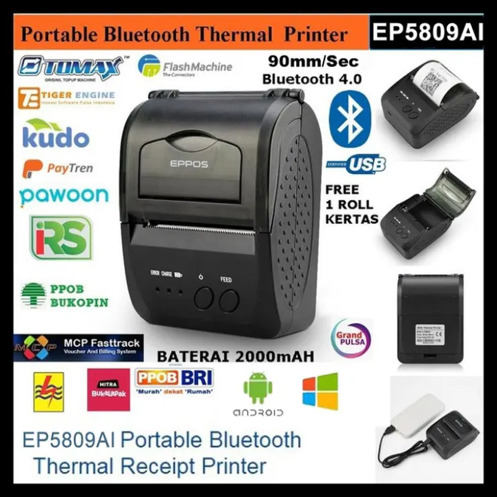 eppos mini thermal printer