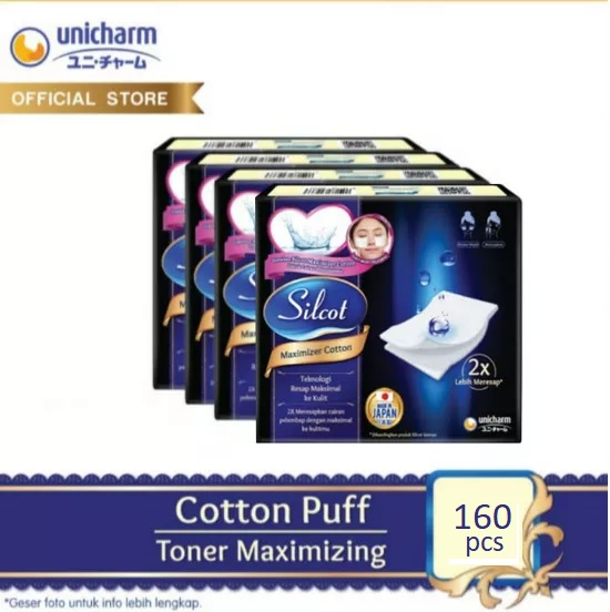 [Paket isi 4] Silcot Maximizer Cotton - 40pcs | Lazada Indonesia