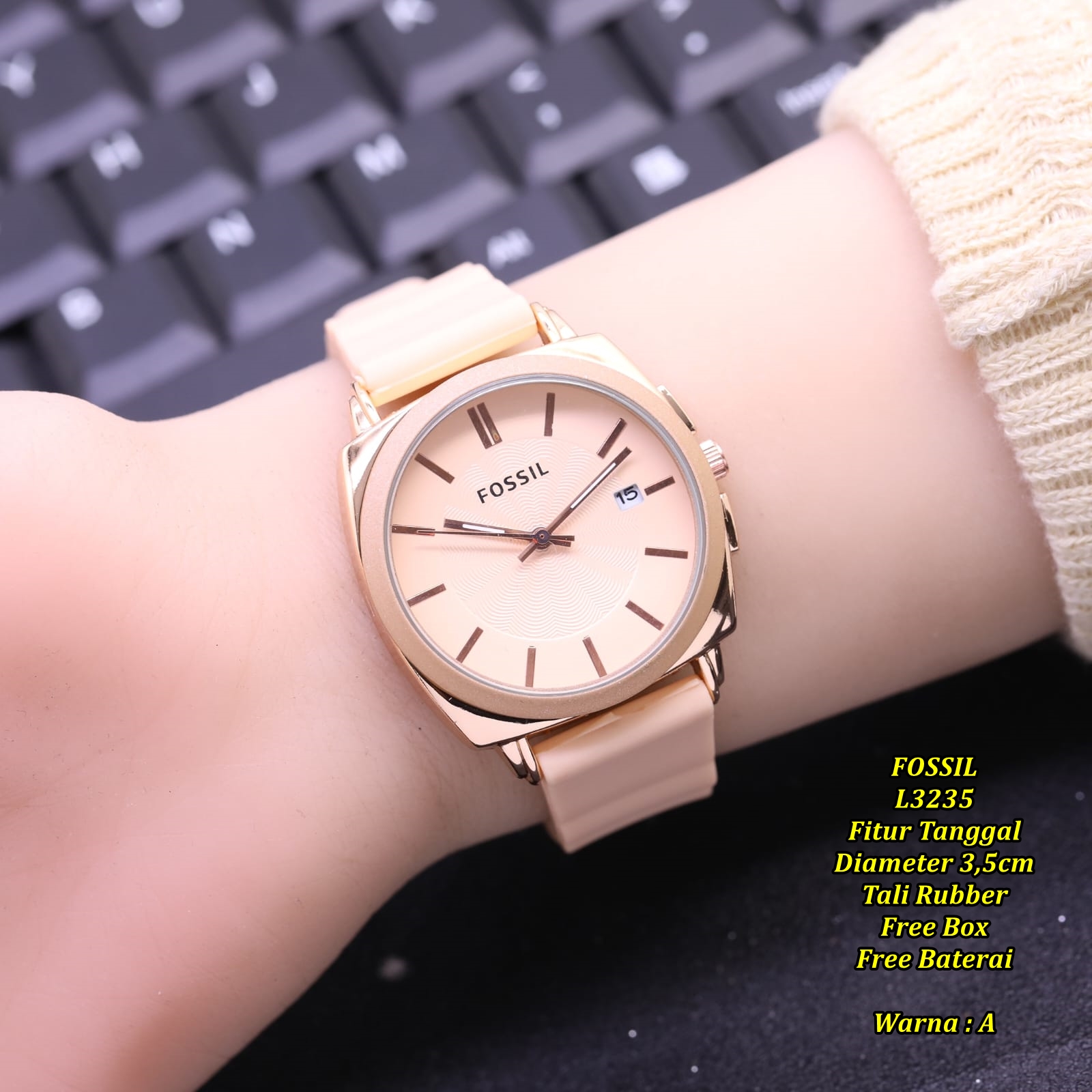 Jual Jam Fossil Ruber Terbaru | Lazada 