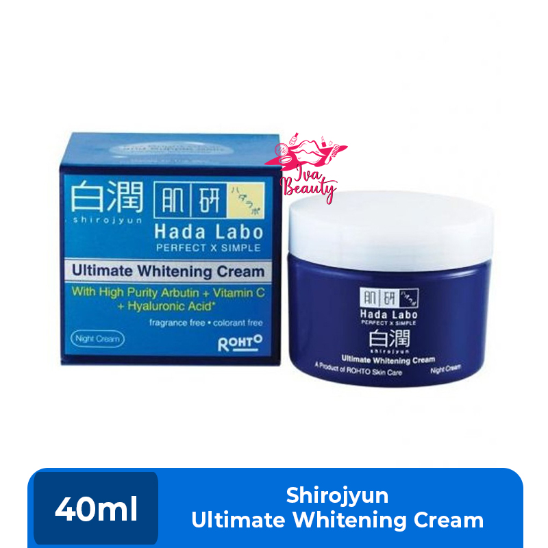 Hada Labo Shirojyun Ultimate Whitening Cream 40 gr / hadalabo whitening