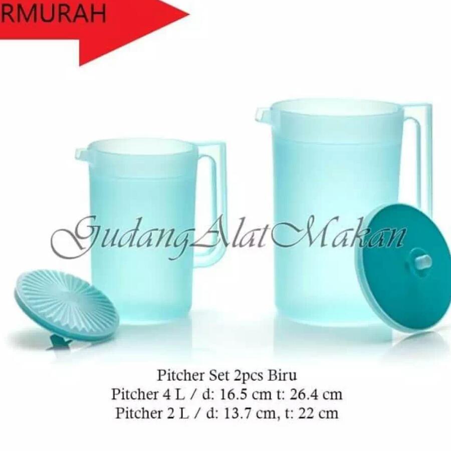 Tupperware pitcher set 2pcs