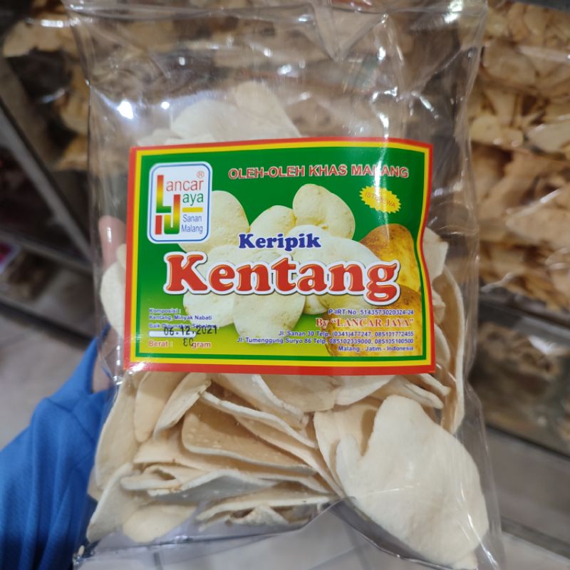 Kripik Kentang Lancar Jaya Khas Malang Lazada Indonesia