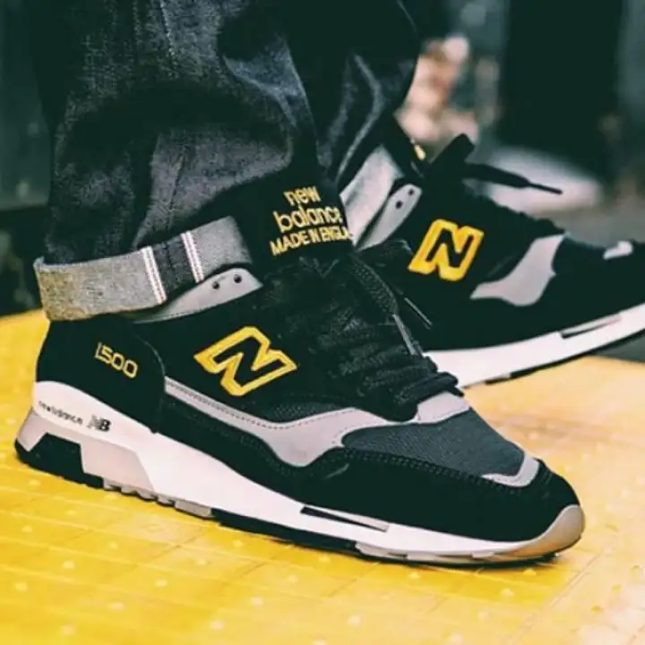 black yellow new balance