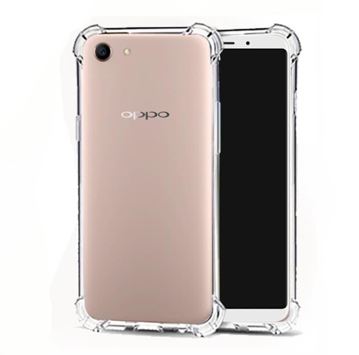 Case Anti Crack Oppo A71 Ultra Thin Anti Shock Jelly Silikon Shockproof Softcase - Bening