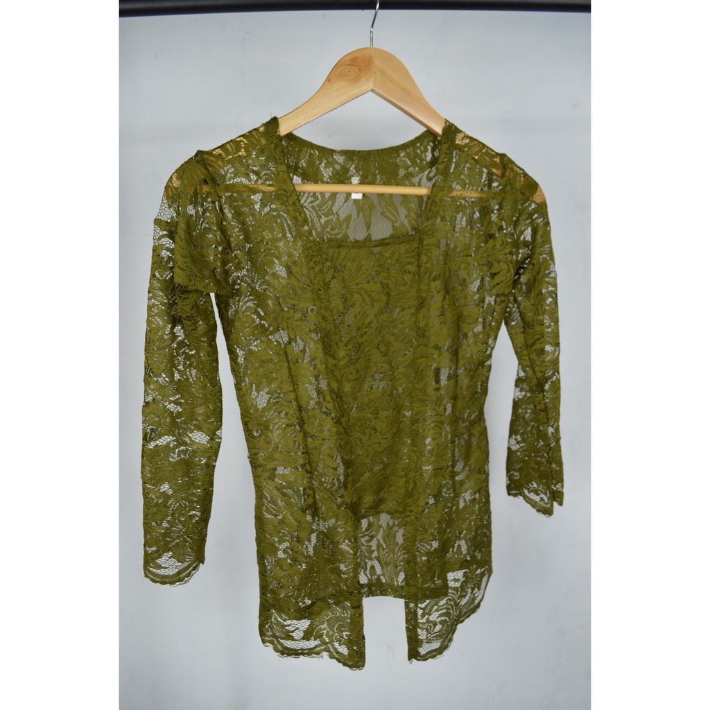 PROMO Baju Kebaya Brokat Bali Kebaya Bali/ Kebaya Brukat Sabrina