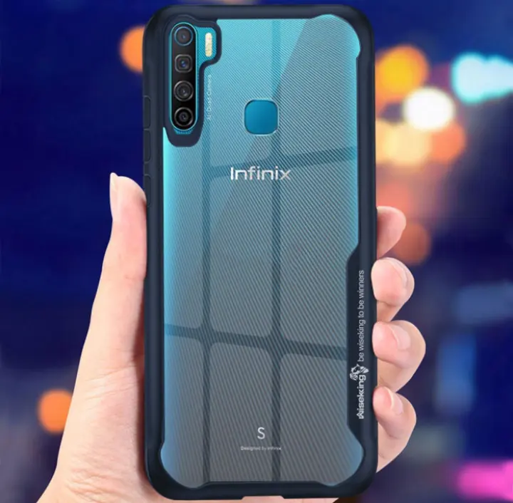 Promo Case Infinix S5 Infinix S5 Lite Armor Transparant Casing Handphone Lazada Indonesia