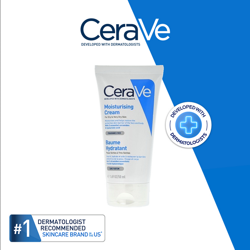 Cerave Daily Moisturizing Cream Skin Barrier Repair Moisturizer with