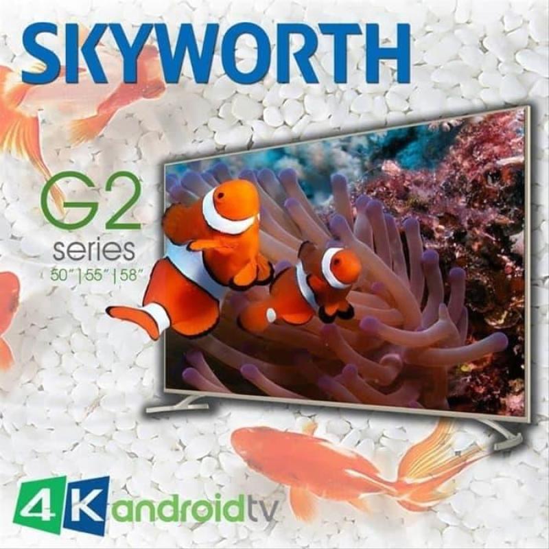COOCAA LED 50 inch SMART ANDROID DIGITAL LED 4K UHD TV berkualitas