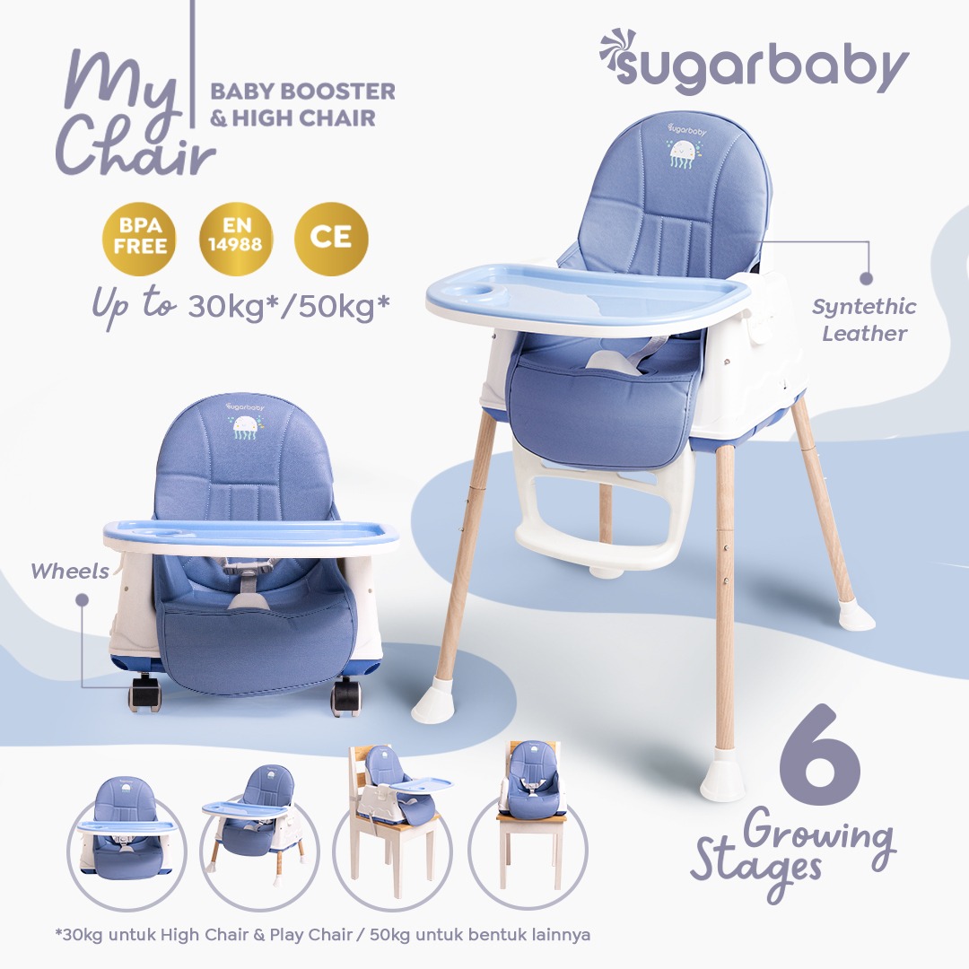 Sugarbaby My Chair Baby Booster High Chair 6 Growing Stages Lazada Indonesia
