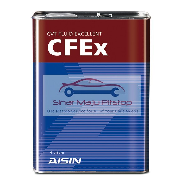 AISIN CFEx CVT Fluid 4 Liter - Pelumas Oli Transmisi Matic CVT Mobil ...