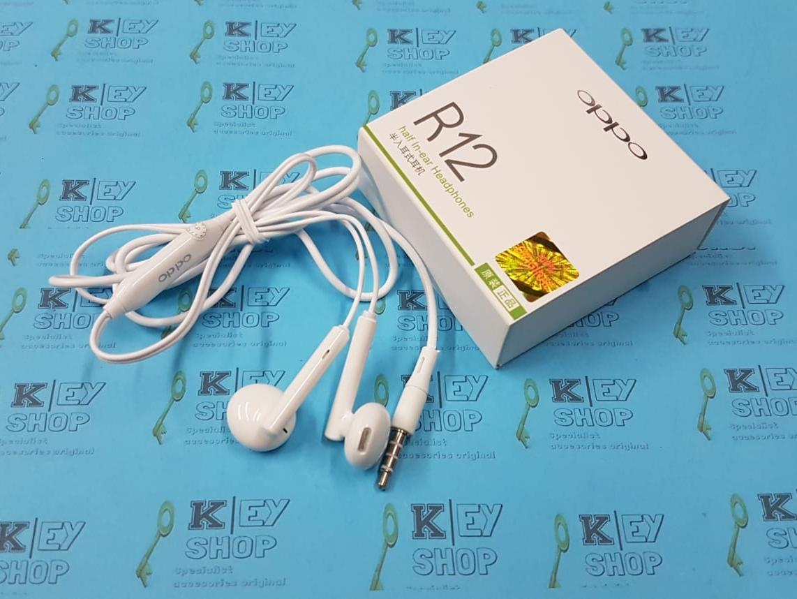 Headset Oppo R12 F1 F1s F3 A59 A37 A71 Neo 7 Original Earphone Hansfree