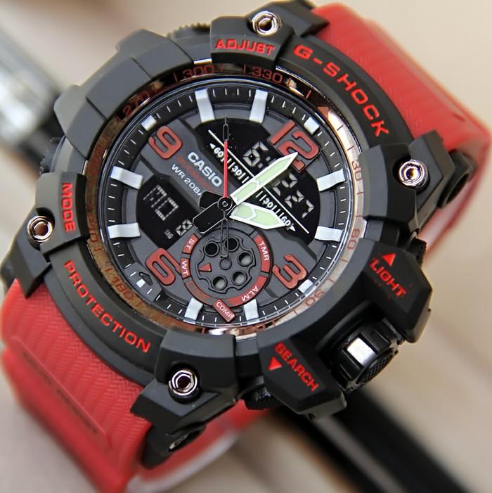 Jam tangan sport pria CASIO G SHOCK_GS 1543/NEW dualtime limited edision