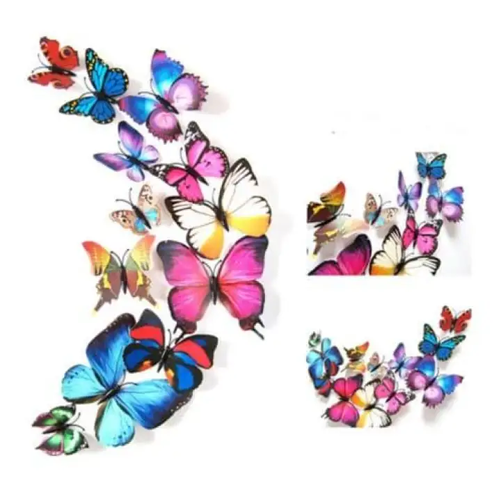 Download Termurah Dan Bisa Cod Magnet Amp Sticker 3d Butterfly Diy Home Decoration Sedia Juga Sticker Dinding Dapur Sticker Dinding 3d Paris Sticker Dinding Kamar Tidur Anak Sticker Dinding Kamar Lazada Indonesia