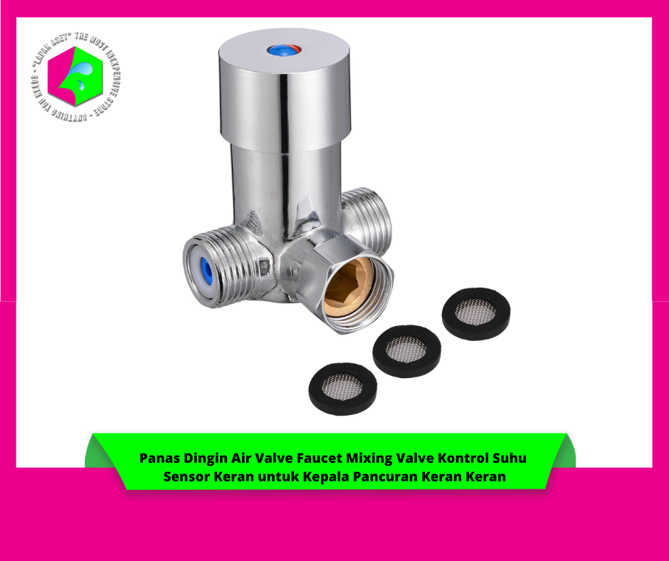 Panas Dingin Air Valve Faucet Mixing Valve Kontrol Suhu Sensor Keran