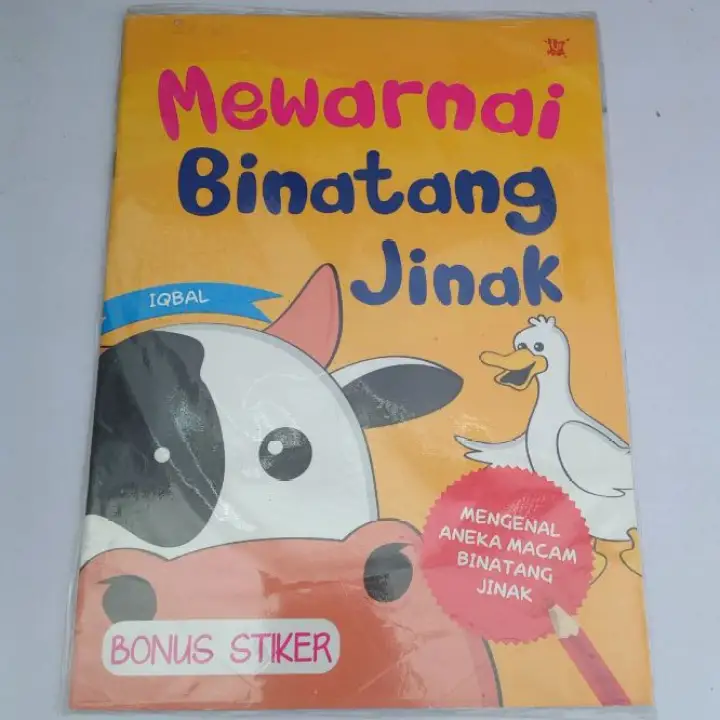 Buku Obral Super Murah Mewarnai Binatang Jinak Lazada Indonesia