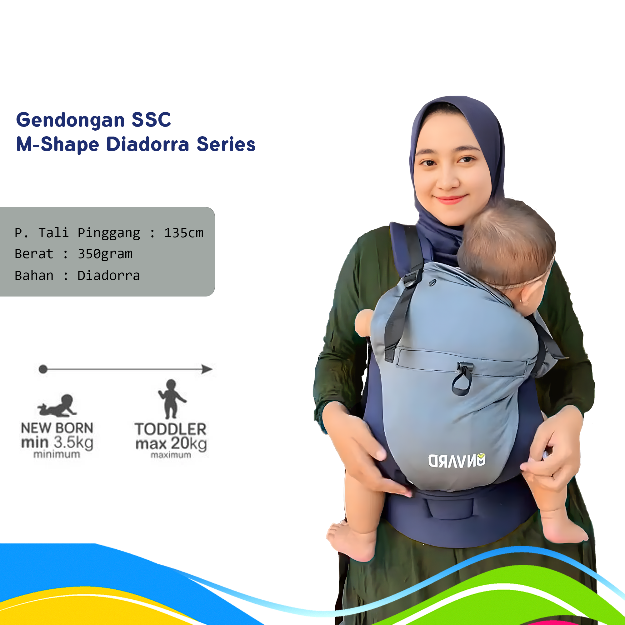 Gendongan Bayi Tactical Baby Holder Gendongan Bayi Depan Tactical