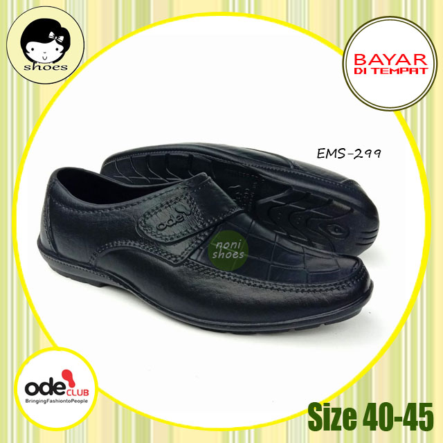 NONI Shoes Sepatu Ode EMS-299 by Ardiles Men 40-45 Sepatu Pantopel Pria  Sepatu Kerja Pria Sepatu Formal Slip On Pria Sepatu Santai Sepatu 