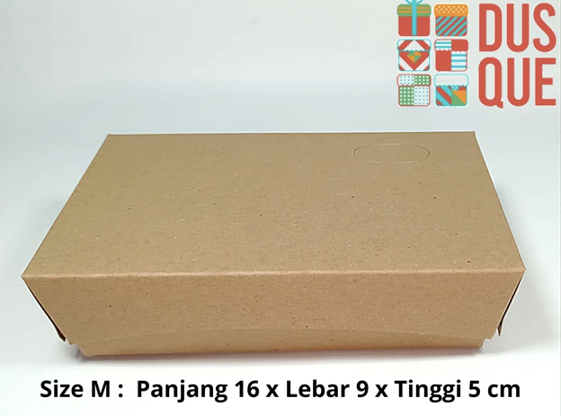 50 PCS) PAPER LUNCH BOX / KOTAK MAKANAN BOX / BOX MAKANAN FOOD GRADE ...